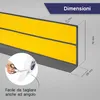 HOLZBRINK Battiscopa adesivo in PVC 70x20mm, 20 m | Profilo Anteprima dell’immagine prodotto 4