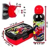 Brotdose Trinkflasche Kinder Spiderman Superheld Lunchbox Produktbild-Vorschau 7