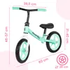 Malplay Bicicletta senza pedali per bambini Eva con ruote Anteprima dell’immagine prodotto 2