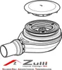 Geberit 28562000 New Ablaufgarnitur für Dusche, 90 mm tief, Produktbild-Vorschau 12