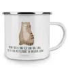 Mr. & Mrs. Panda Kaffeepott Katze Sitzen - Weiß - Geschenk, Produktbild-Vorschau 3