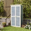 BEALIFE CC30 Armoire de jardin d'extérieur 76 x 42 x 160 Voir les images du produit 7