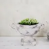 Keramik Pflanzpokal oval Deko-Schale für draussen Ø 17 cm Produktbild-Vorschau 6