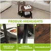 YITAHOME Couchtisch 2er Set, Rund, Beistelltisch Produktbild-Vorschau 3