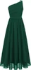 Elegantes Ein-Schulter Prinzessin Kleid - Festliches Produktbild-Vorschau 1