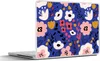 MuchoWow® Laptop Aufkleber Sticker Cover Blumen - Blätter - Produktbild-Vorschau 1