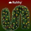 Ruhhy 22325 Weihnachtsgirlande mit LED-Beleuchtung, HQ, 2,7 Produktbild-Vorschau 8