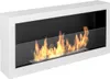 Cheminée éthanol S-Line BOX 90 cm avec vitre blanche. Voir les images du produit 1