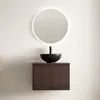 LOMAZOO MESSINA 60 cm, orzech ryflowany, czarna umywalka Podgląd zdjęcia produktu 5