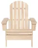 vidaXL Adirondack záhradné kreslo z masívneho jedľového Náhľad obrázku produktu 1