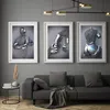 3D Wanddecoratie, metalen sculptuur, romantisch paar, 3 Productafbeelding-voorbeeld 3
