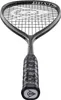 A close-up, top-down view of a squash racket. Produktbild-Vorschau