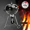 LANDMANN Holzkohle-Kugelgrill 11103 92cm schwarz Produktbild-Vorschau 4