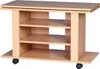 TV HiFi Bank OREGON Buche Fernsehtisch drehbar & rollbar 75 Produktbild-Vorschau 7