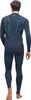 A man wearing a dark blue thermal set, viewed from the back. Podgląd zdjęcia produktu
