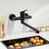Küchenarmatur G1/2 Wandmontierter Wasserhahn Edelstahl Produktbild-Vorschau 3