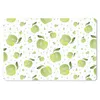 MuchoWow® Schreibtischunterlage Äpfel - Grün - Muster 60x40 Produktbild-Vorschau 1