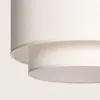 Pendelleuchte Metall und Stoff Arija Beige Produktbild-Vorschau 6