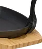 Relaxdays Servierpfanne, 2er Set, Gusseisen, mit Produktbild-Vorschau 6