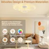 LARS360 Moderne Deckenlampe 96W mit Fernbedienung - Produktbild-Vorschau 3