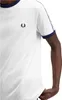 Fred Perry T-shirts à rayures rubanées Couleur Blanc Voir les images du produit 8