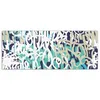 DEQORI Hybrid Leinwand Bild 125x50 cm 'Kalligrafie Chaos' Produktbild-Vorschau 2