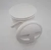 A white plastic diaper pail and its lid are shown against a white background. Produktbild-Vorschau