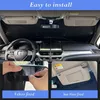 Pare-soleil pour voiture Pare-brise, pivotant à 360°, Voir les images du produit 6