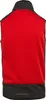 A back view of a red and black vest. Produktbild-Vorschau