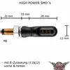 LED Blinker Spark schwarz getönt 4er Set Produktbild-Vorschau 3