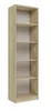 Topeshop R50 SONOMA, Eiche, 5 Regale, Partikelbord, Produktbild-Vorschau 2