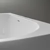 Freistehende Raumsparbadewanne NORA - Acryl - Weiß, Produktbild-Vorschau 4