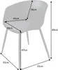 riess-ambiente Moderner Stuhl DESIGNO schwarz Kunststoff Produktbild-Vorschau 13