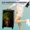 MuchoWow® Koffer Handgepäck Trolley Rollkoffer Kleine Produktbild-Vorschau 4