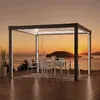 Sunjoy Aluminium Modulare Multi Lamellenpergola mit LED 3x3 Produktbild-Vorschau 26