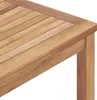 vidaXL Garten-Esstisch 160x80x77 cm Massivholz Teak Produktbild-Vorschau 5