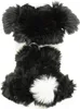 Kuscheltier Hund Border Collie 30 cm sitzend schwarz/weiß Produktbild-Vorschau 3