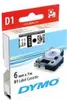 DYMO D1  Schriftband 43613   6mmx7.0m schwarz->weiß Produktbild-Vorschau 15