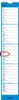 A vertical calendar page for April 2006, showing the days of the month with lines for notes. Produktbild-Vorschau