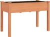 vidaXL květináč s vložkou hnědý 118x59x76 cm masivní Náhled obrázku produktu 1