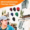 10 pezzi Porta cappelli da parete autoadesivo senza trapano Anteprima dell’immagine prodotto 4