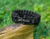 PEAQUE Survival Armband aus Paracord - Schwarz/schwarzer Produktbild-Vorschau 4