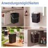 WENKO Abfalleimer Mülleimer Abfallsammler Bad WC Küche 5l Produktbild-Vorschau 8