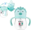 Akuku Flasche mit Strohhalm und Gewicht - Hedgehog 250 ml, Produktbild-Vorschau 2