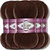 Alize 5x 100g Baumwolle Gold Wolle, Uni, Häkeln, Stricken Produktbild-Vorschau 1