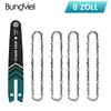 Sägekette-Set,4 Stück 8 Zoll mit 45 Antriebsgliedern,1 x 8 Produktbild-Vorschau 1