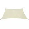 vidaXL Sonnensegel HDPE Quadratisch 2 x 2 m Creme Produktbild-Vorschau 12