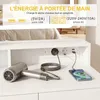 Coiffeuse avec Miroir et Tabouret avec Éclairage LED et Voir les images du produit 3