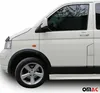 Side view of a white van with black fender flares and a black side skirt. Anteprima dell’immagine prodotto