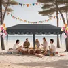 YZNAHRE Pavillon 3x6m Faltpavillon Faltzelt Polyester UV Produktbild-Vorschau 1